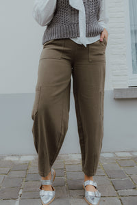 KALILANO CARGO PANTS kaki