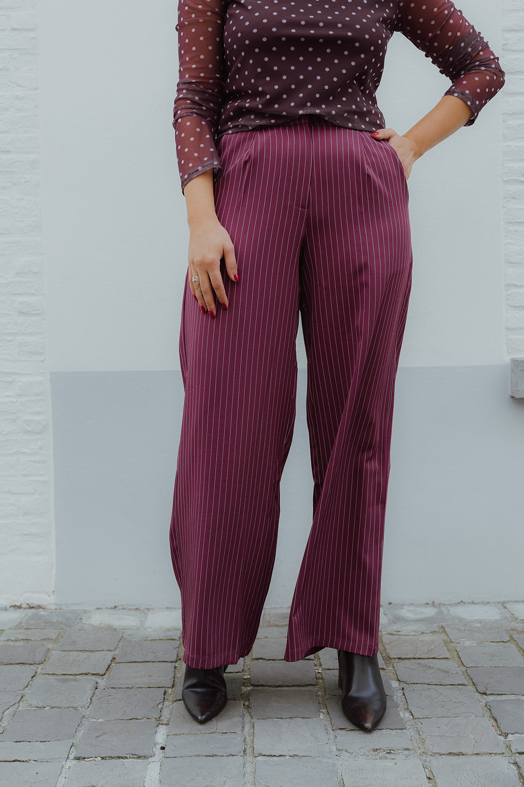 YD PANTS WINLEIGH pruim