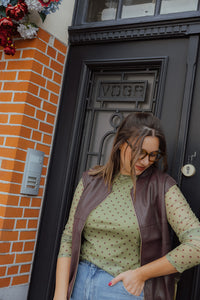YDGILET INEZ aubergine