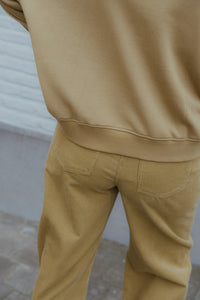 OBJPELLA WIDE PANT olive