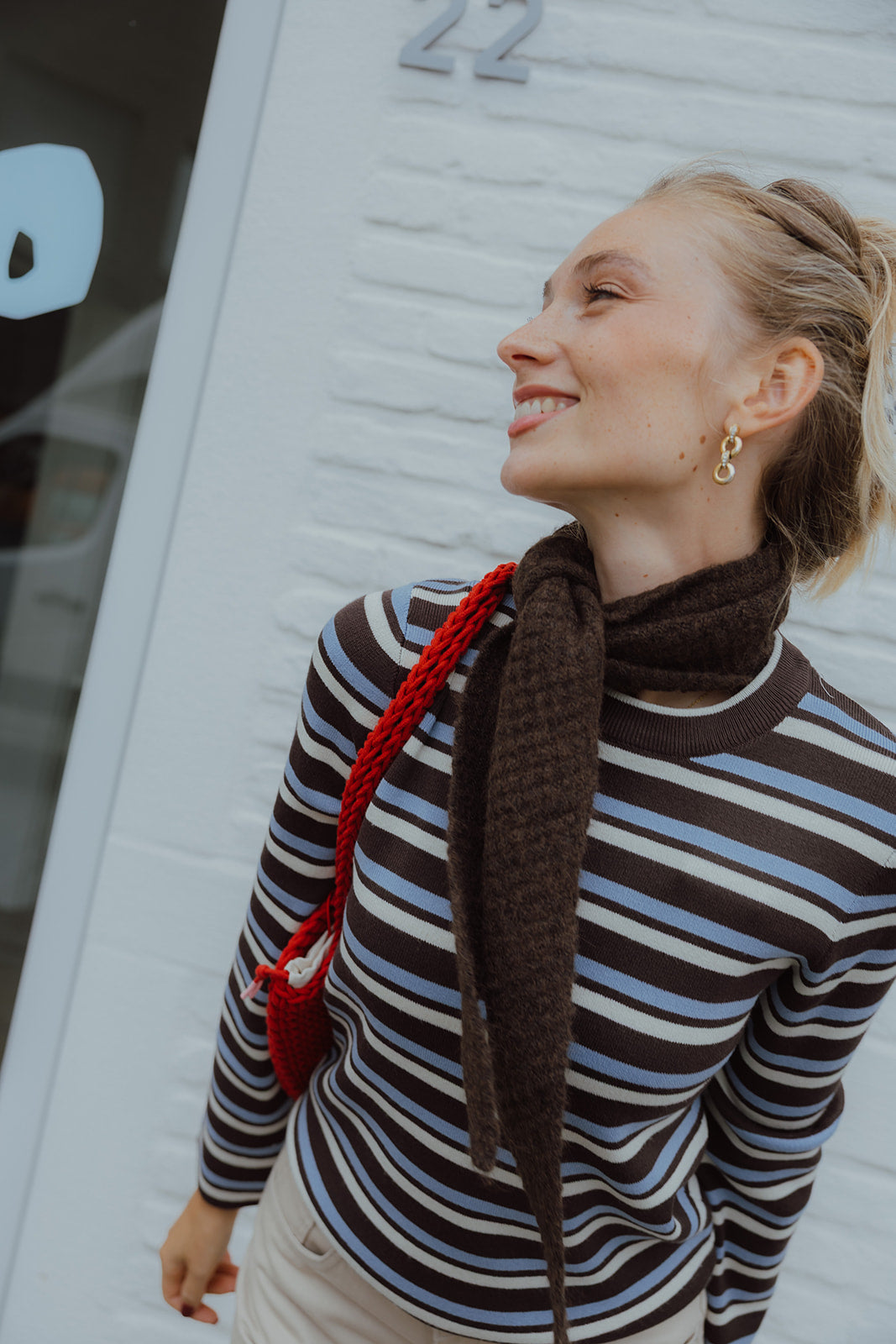 OBJESTER KNIT bruin