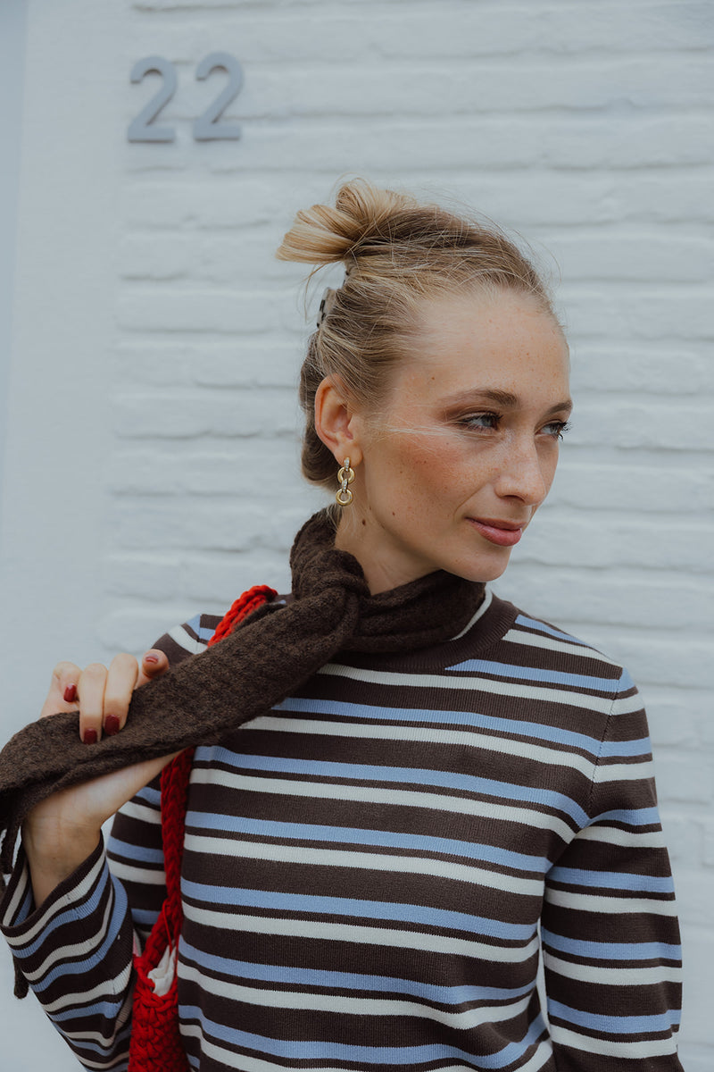 OBJESTER KNIT bruin