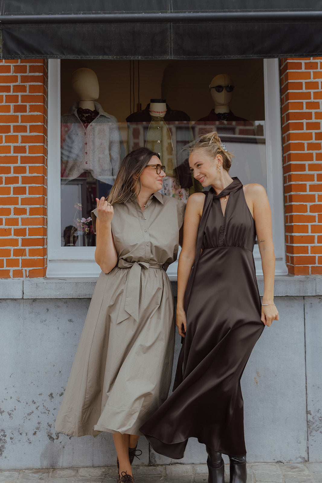 YASTHEA DRESS bruin