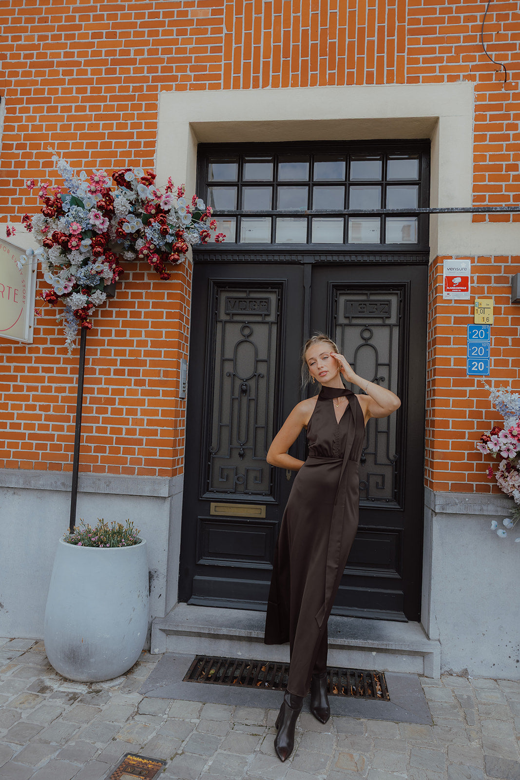 YASTHEA DRESS bruin