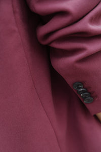 YASLIKKA OVERSIZED BLAZER bordeaux