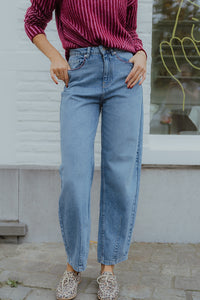 IHBAUVE PANTS medium blue