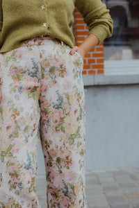 YD PANTS JOVIE roze/multi