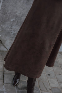 BYDIMIAN SKIRT bruin
