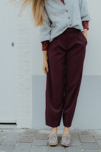 YD PANTS BLYTHE aubergine