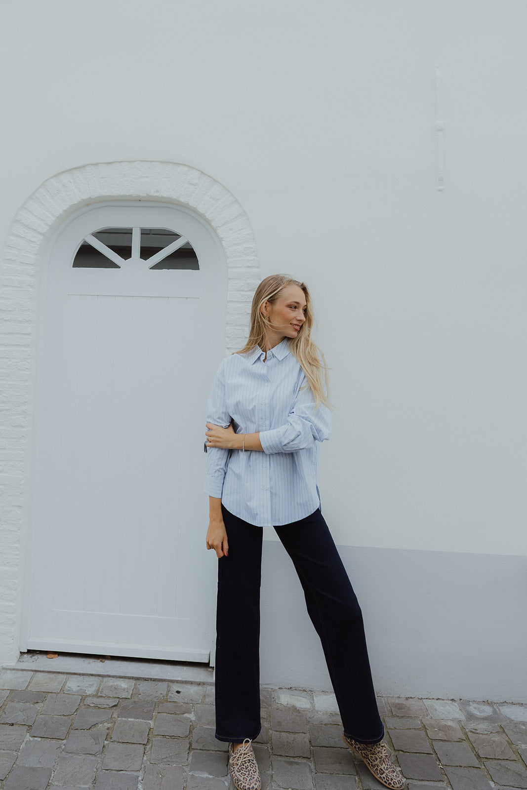KAASTER SHIRT blauw