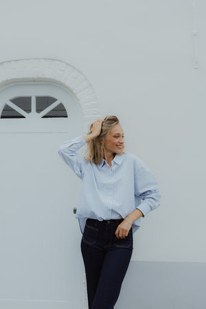 KAASTER SHIRT blauw