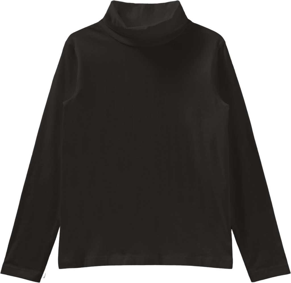 NKNVIGGO LS SLIM ROLLNECK zwart