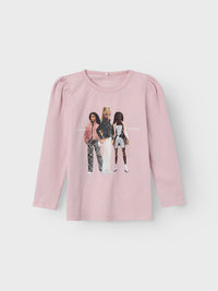 NMFJETANA BARBIE SHIRT roze