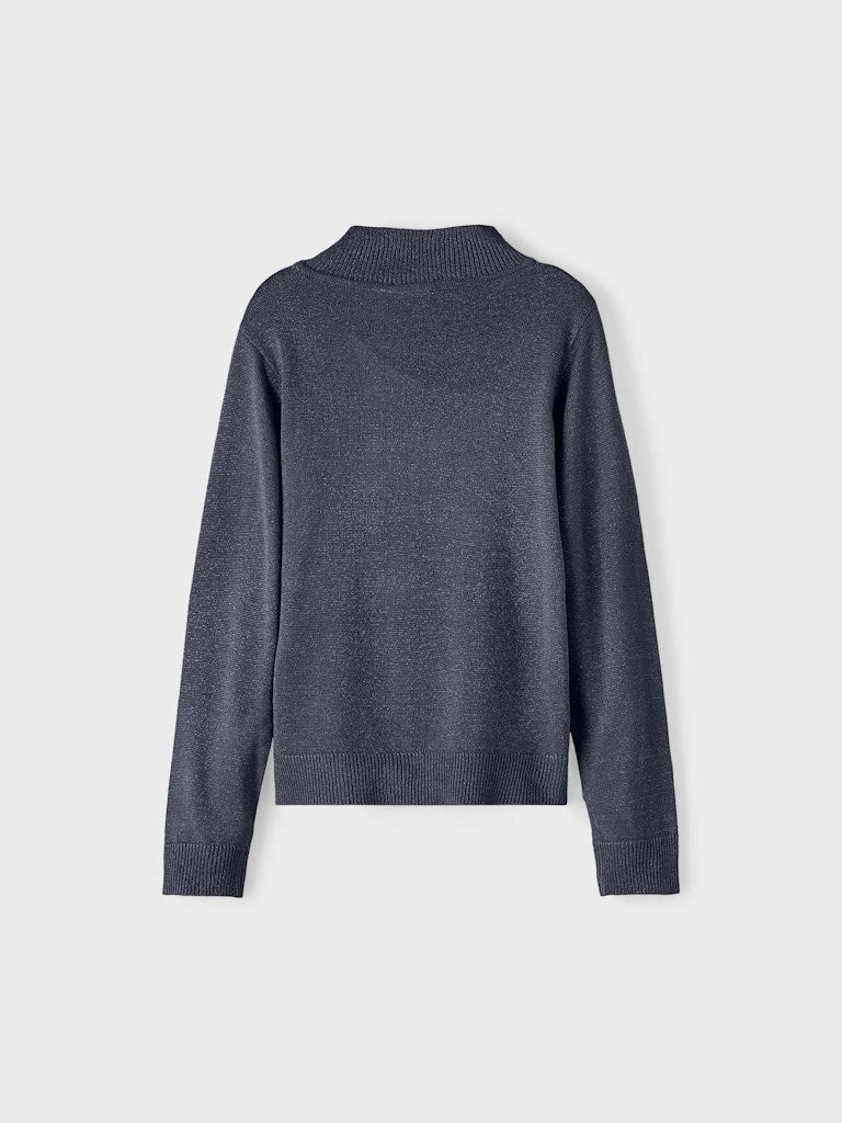 NKFOSADINE KNIT SHIRT grijs