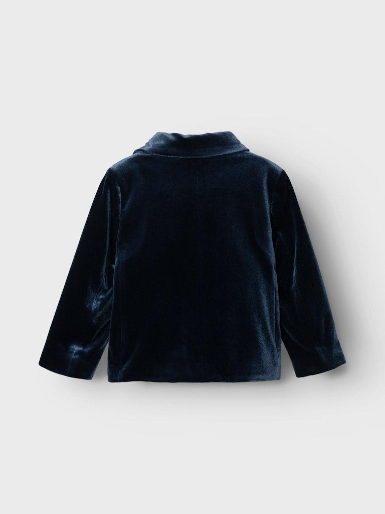 NMMRIVAL LS BLAZER donker blauw