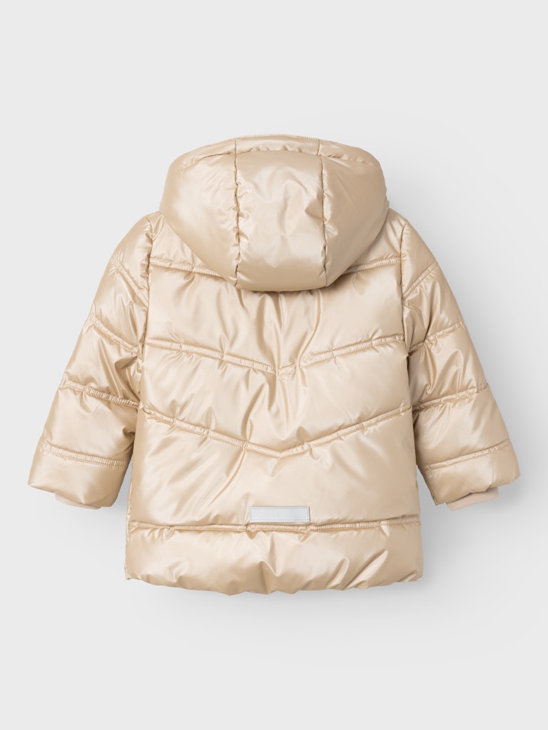 NMFMAGGY PUFFER JACKET parelmoer