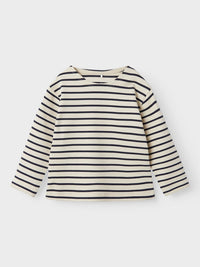 NMFLOA TOP wit/blauw