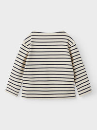 NMFLOA TOP wit/blauw