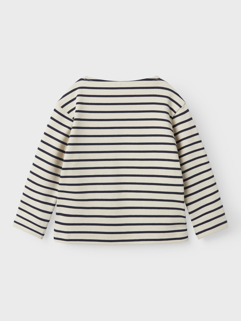 NMFLOA TOP wit/blauw