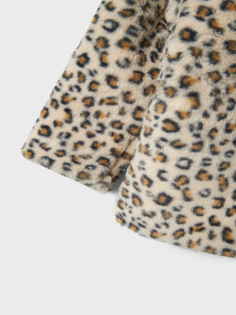 NMFMILA JACKET HOOD panter