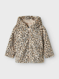 NMFMILA JACKET HOOD panter