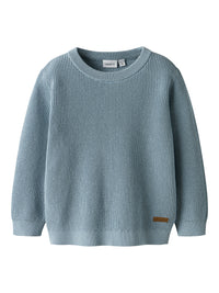 NMMKANTO KNIT blauw