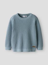 NMMKANTO KNIT blauw