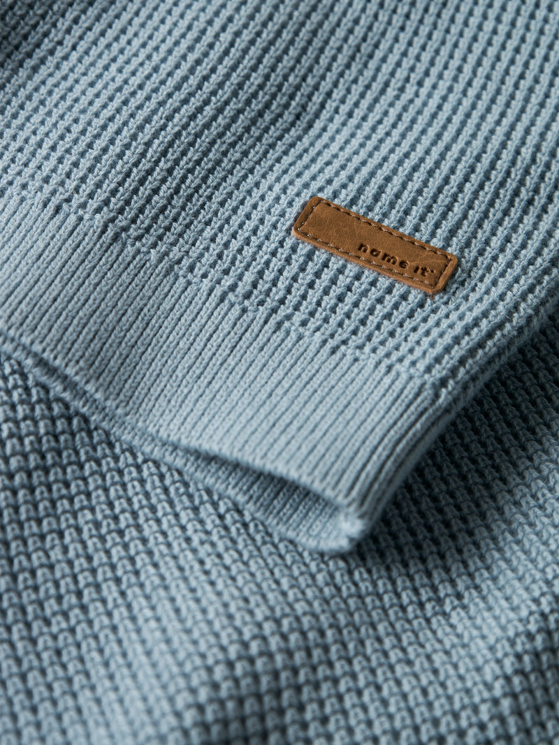 NMMKANTO KNIT blauw