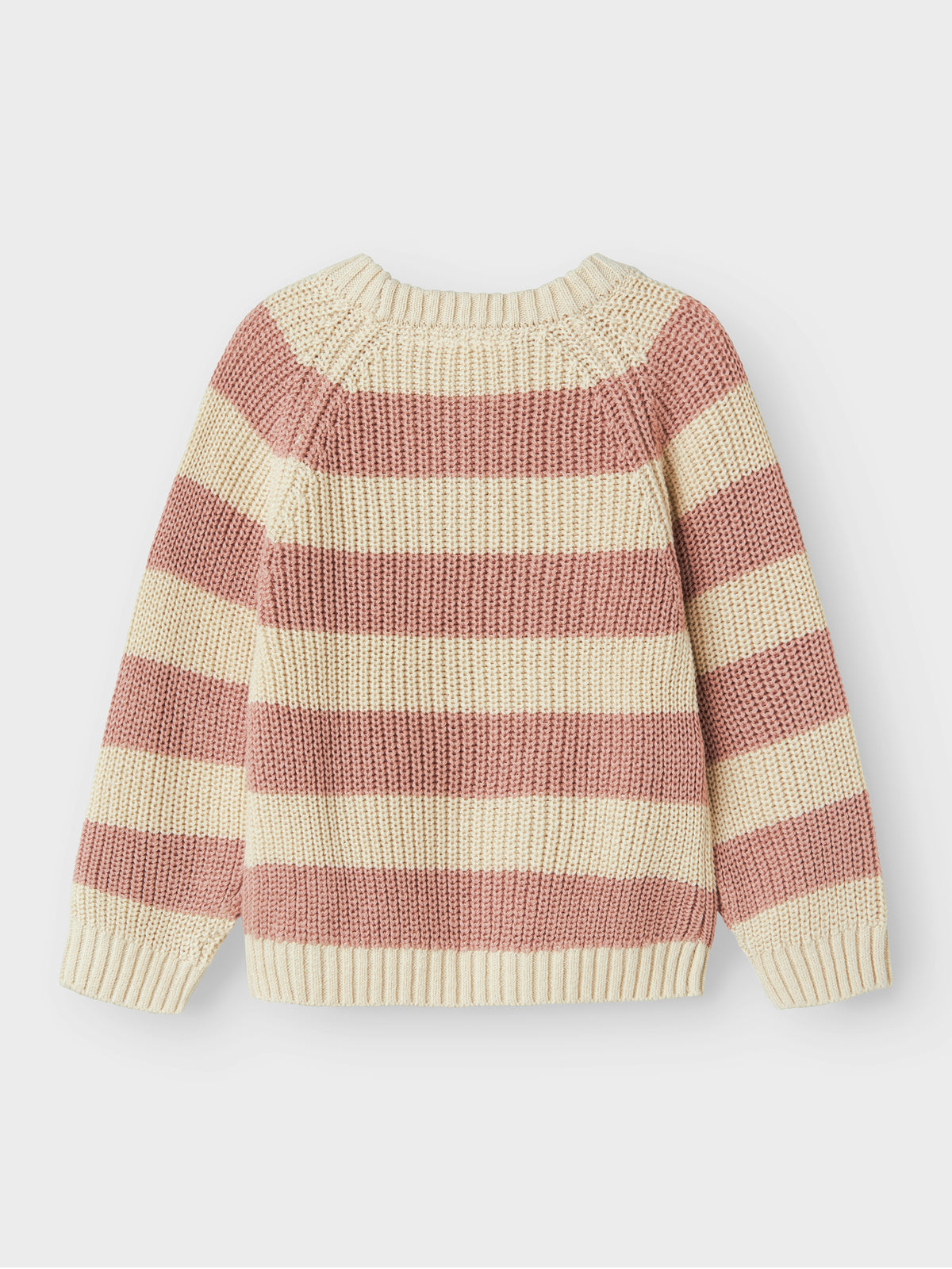 NMFEMLEN  KNIT STRIPE roze