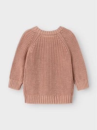 NBNEMLEN  KNIT CARD roze