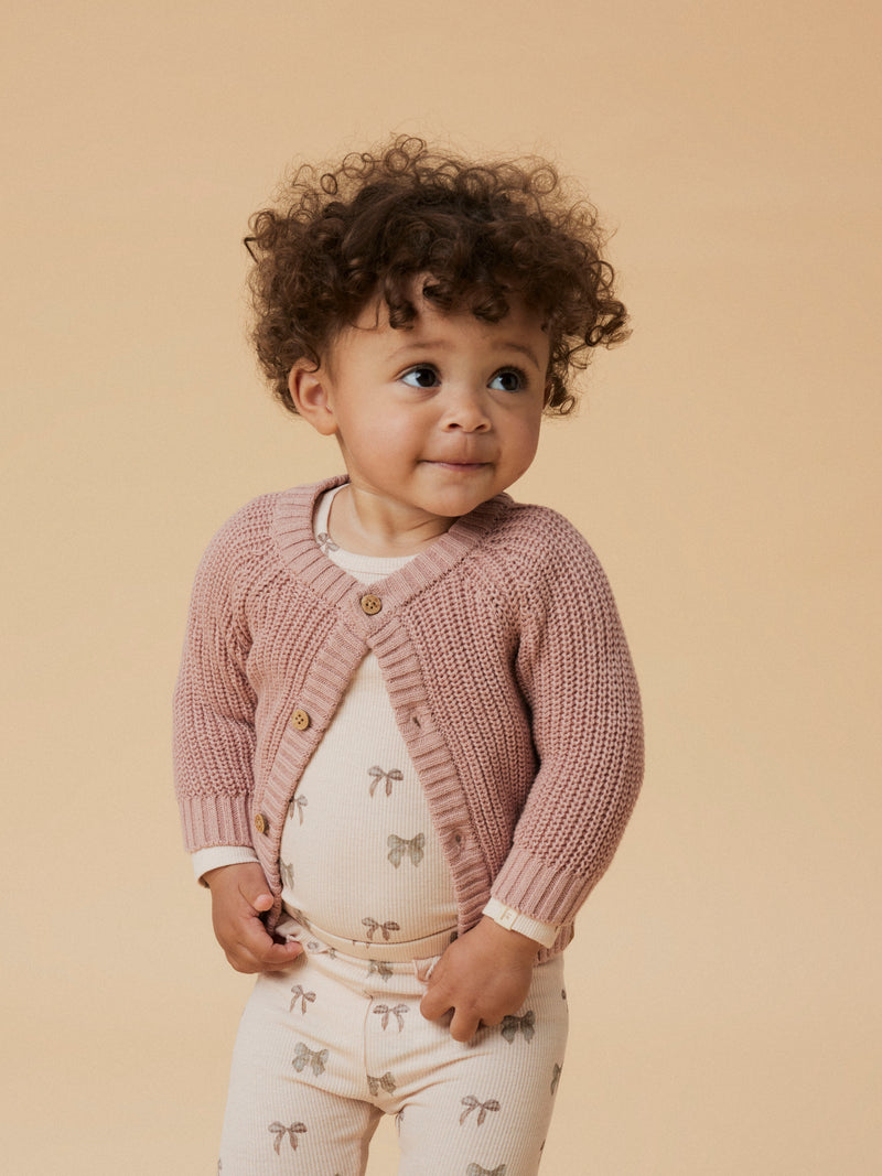 NBNEMLEN  KNIT CARD roze
