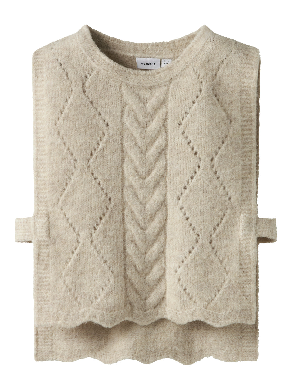 NMFLEA KNIT ecru