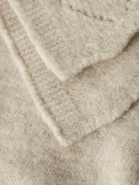 NMFLEA KNIT ecru