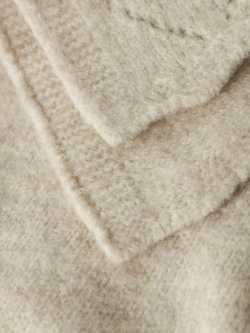 NMFLEA KNIT ecru