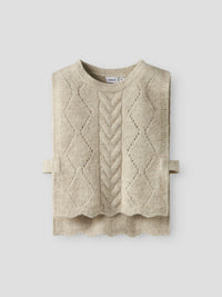 NMFLEA KNIT ecru