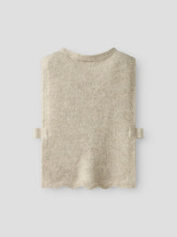 NMFLEA KNIT ecru