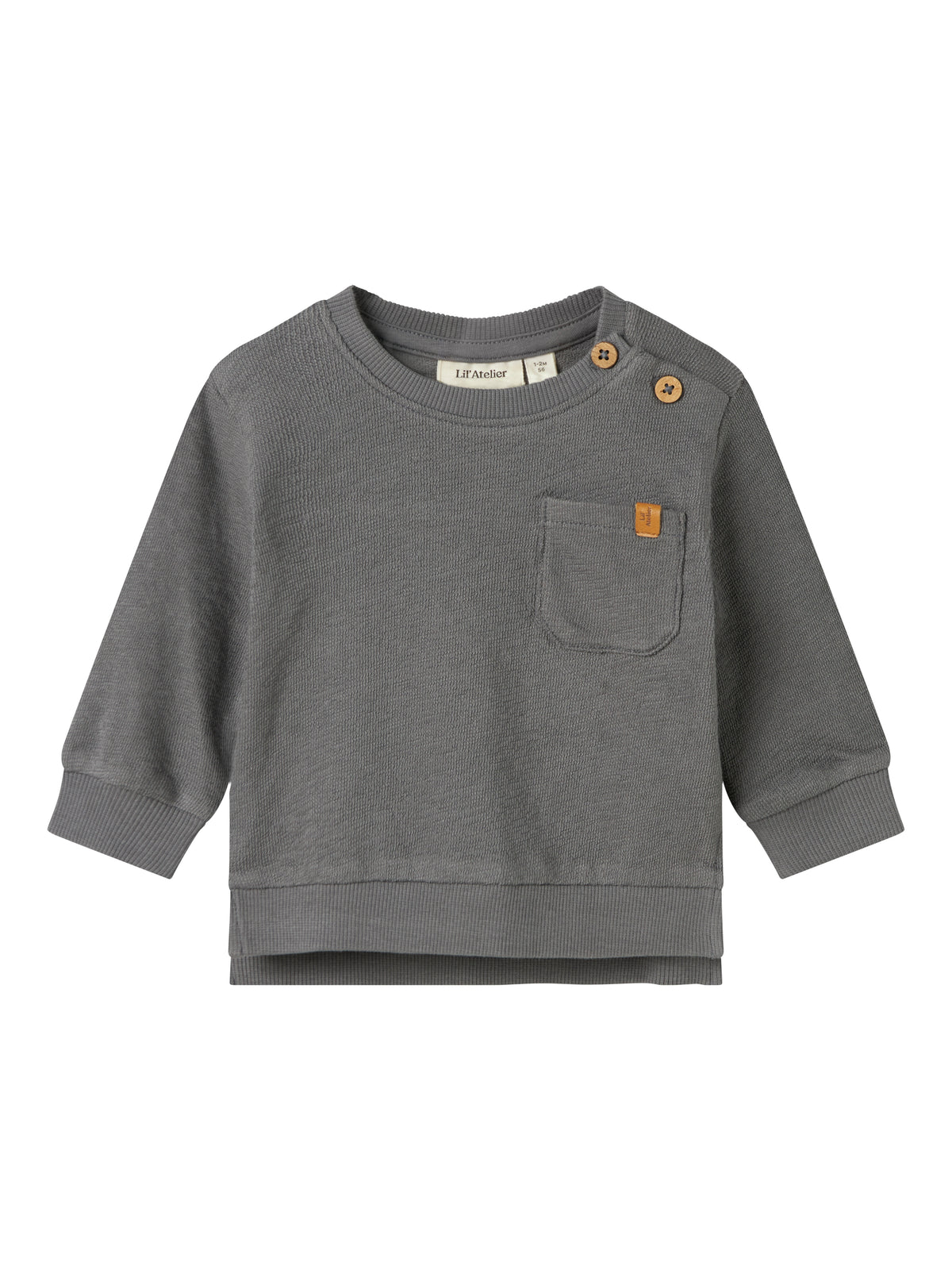 NBMDIAS SWEAT grijs
