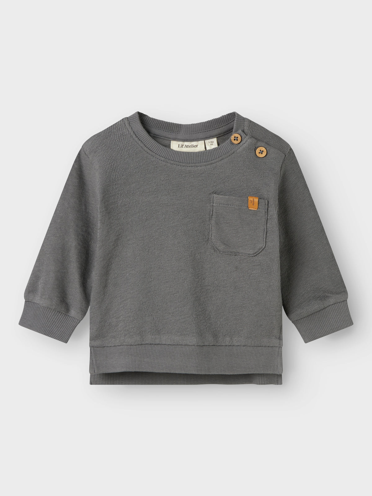 NBMDIAS SWEAT grijs