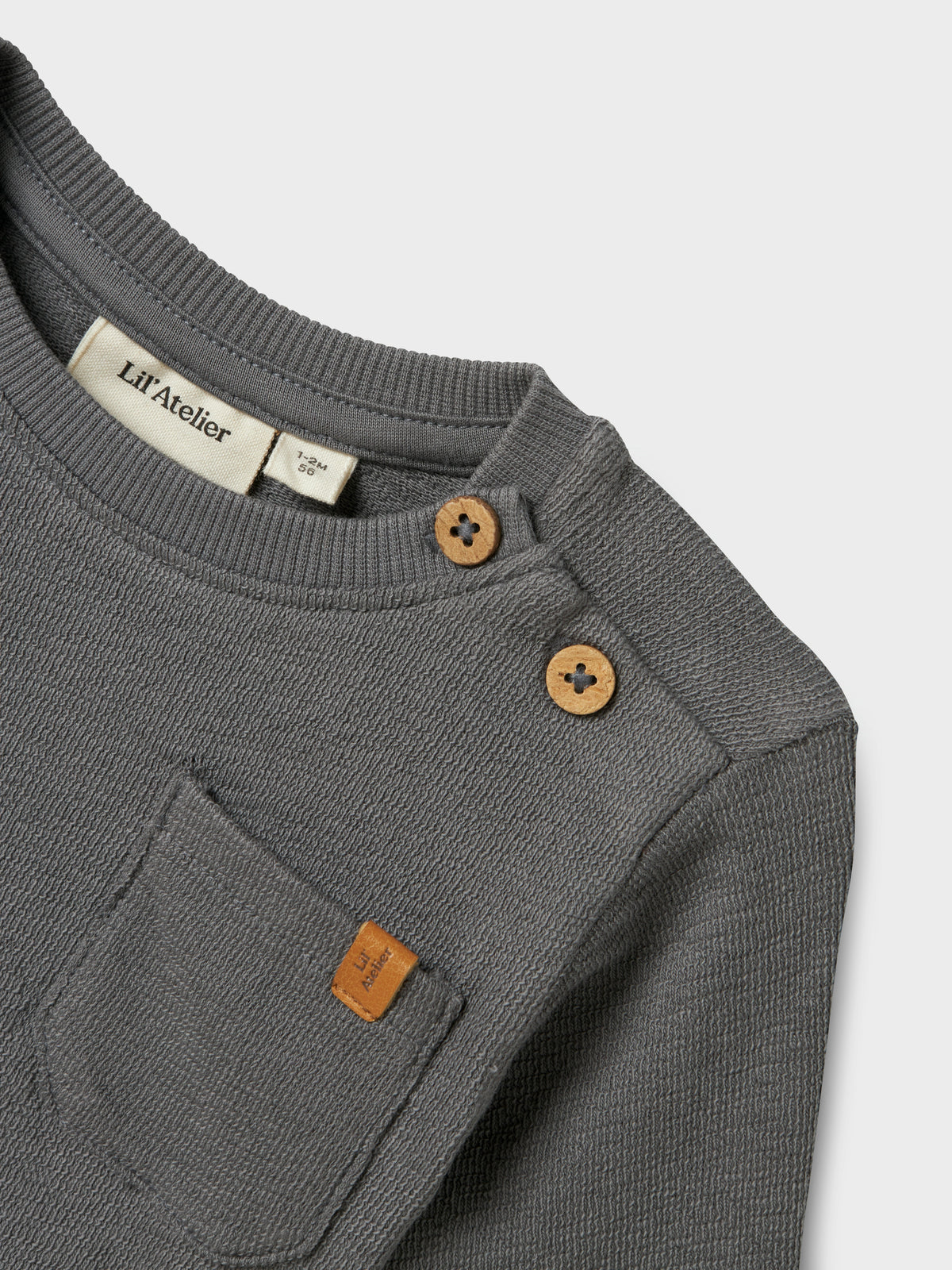 NBMDIAS SWEAT grijs