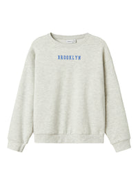 NKFNEVEA SWEAT grijs