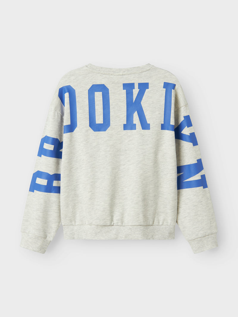 NKFNEVEA SWEAT grijs