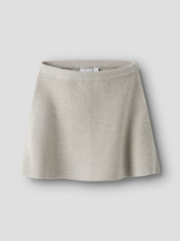 NMFNILLA KNIT SKIRT beige