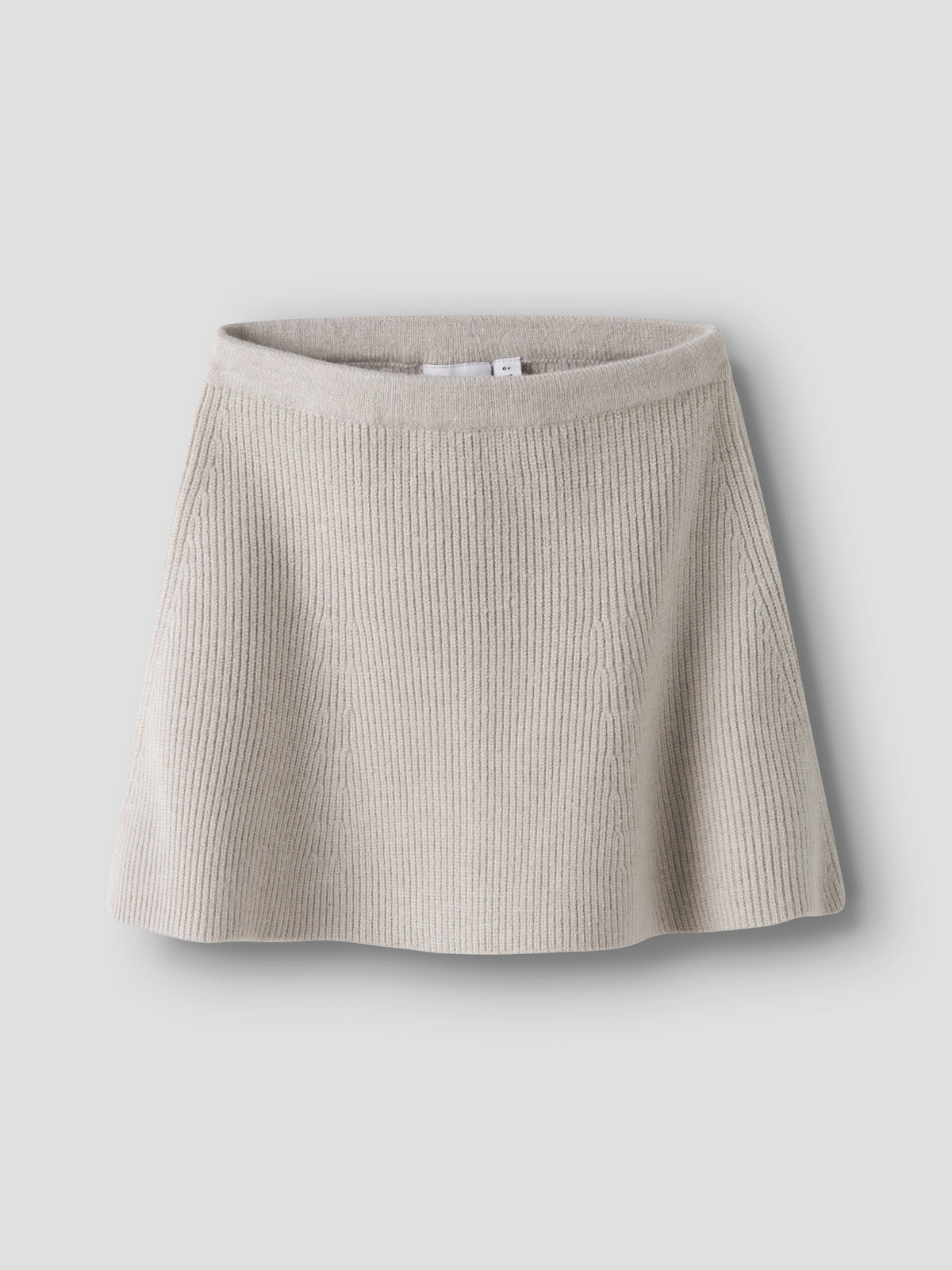 NMFNILLA KNIT SKIRT beige