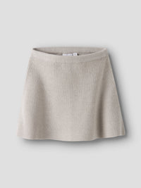 NMFNILLA KNIT SKIRT beige