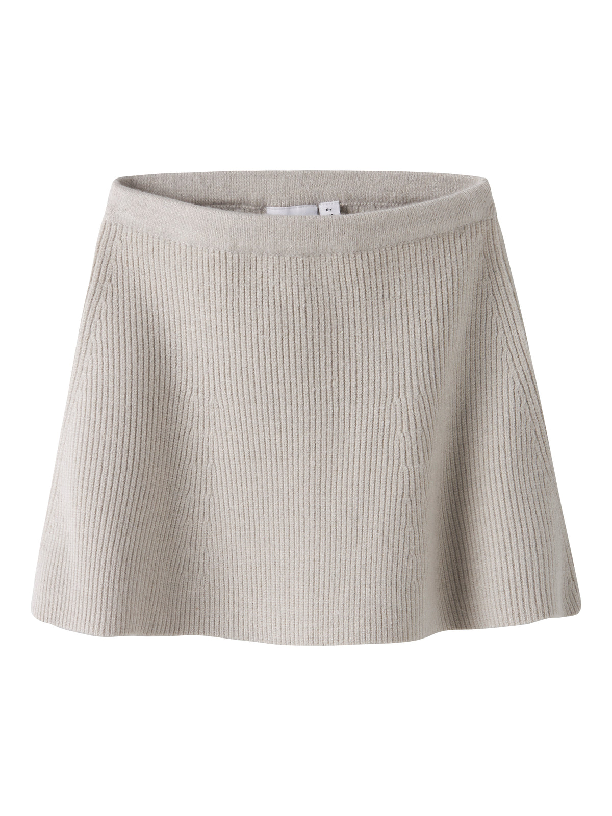 NMFNILLA KNIT SKIRT beige