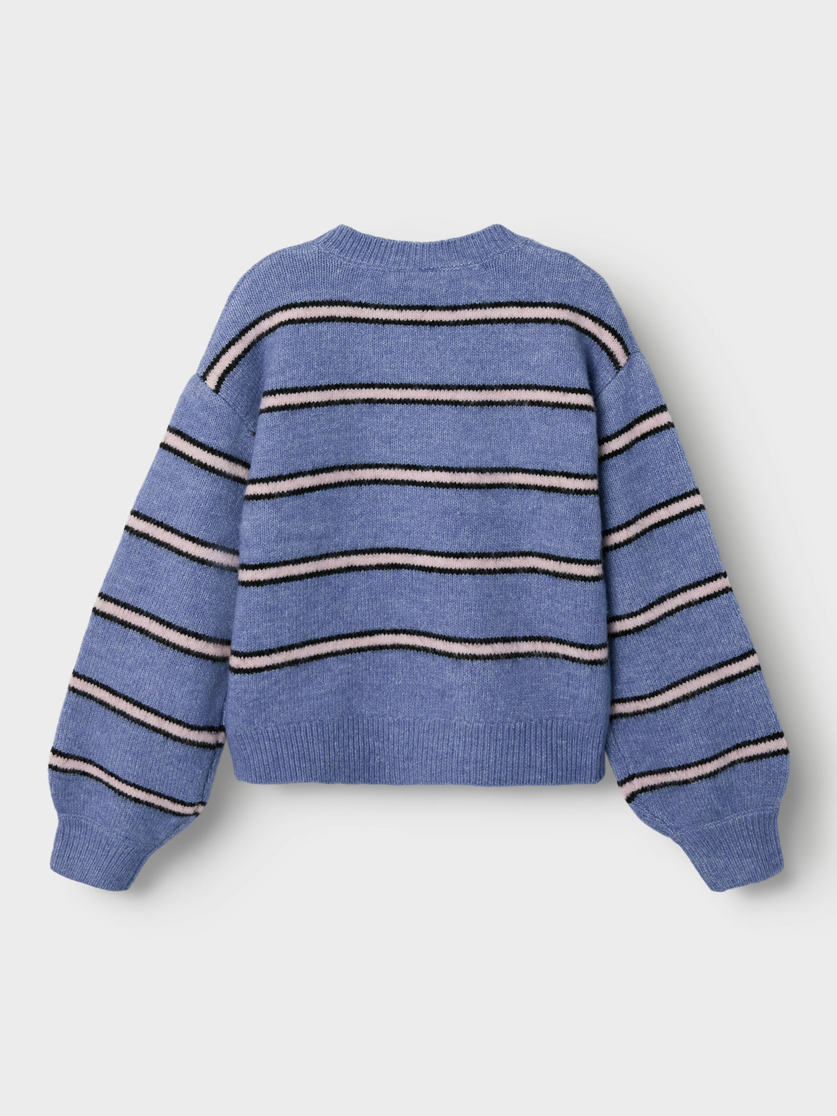NKFOLENSKA LS KNIT streep/blauw