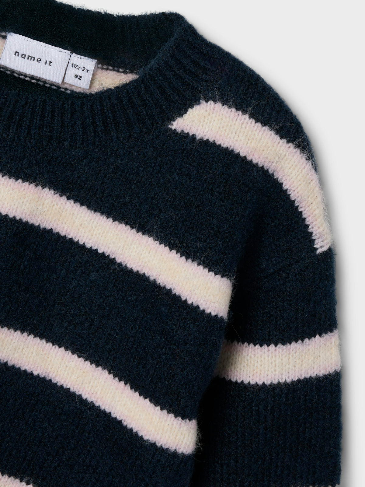 NMFOLENSKA LS KNIT navy