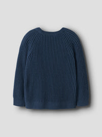 NMMVOLLY LS KNIT navy blauw