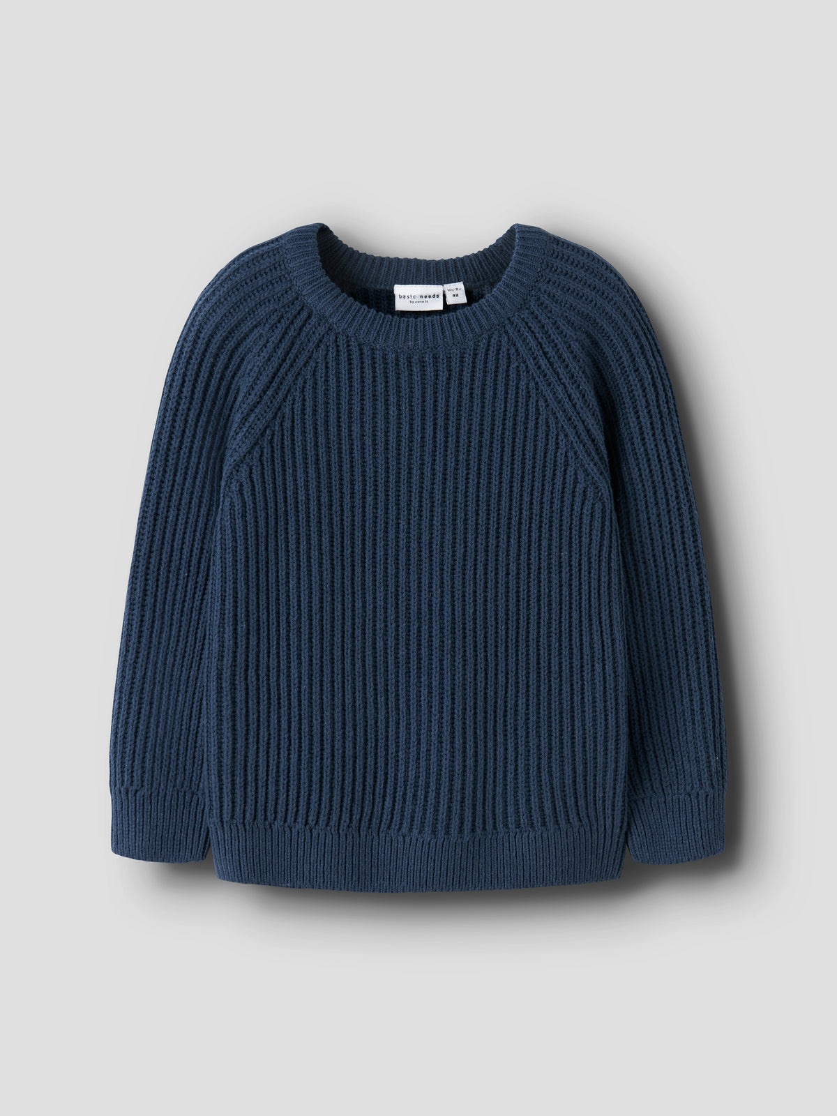 NMMVOLLY LS KNIT navy blauw