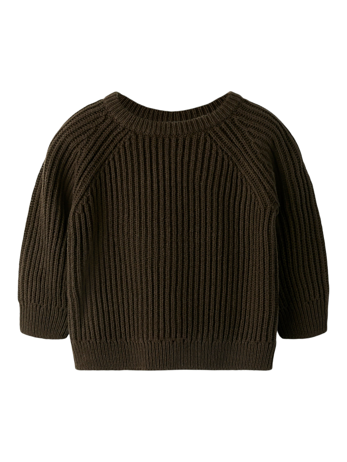 NMMVOLLY LS KNIT bruin